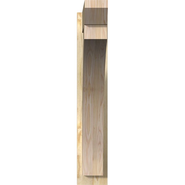 Thorton Slat Rough Sawn Outlooker, Douglas Fir, 6W X 28D X 34H